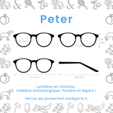 PETER noir - 3-5 ans