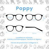 POPPY bleu - 5-10 ans