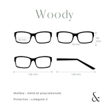 WOODY - noir