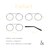 EARHART - noir