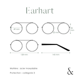 EARHART - doré vert