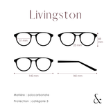 LIVINGSTON - marron mat
