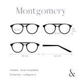 MONTGOMERY - noir doré