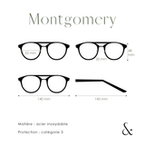 MONTGOMERY - noir argent