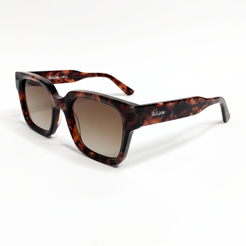 Lunettes de soleil IRIS ecaille rose Elo John