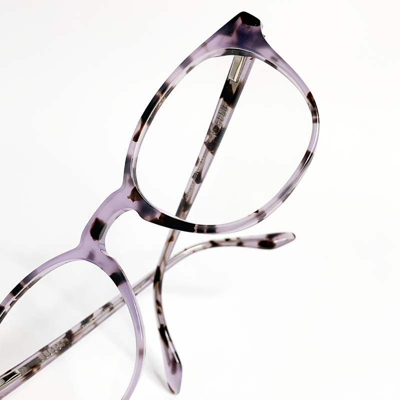 Lunettes de vue BLINK - écaille violet