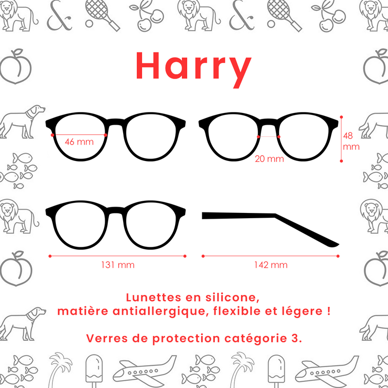 HARRY rouge - 5-10 ans