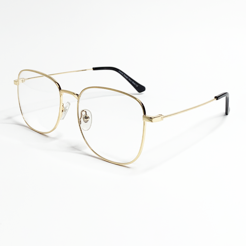 Lunette de vue metal discount doré